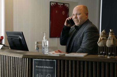 Martin Strange overtog mandag direktør-posten på Hotel Medi. Han har i 10 år har været køkkenchef på Medi under Jesper Olesen. Han bor i Tjørring og har de seneste syv år været chef for Hotel Limfjorden ved Thisted. Foto: Henrik Ole Jensen