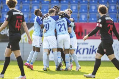 FCM kommer ikke i pokalfinalen. Foto: Claus Fisker/Ritzau Scanpix