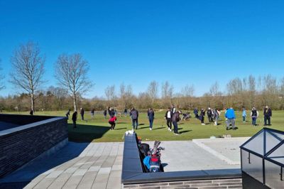 80 gæster besøgte Ikast Tullamore Golf Club i weekenden. Foto: Privatfoto