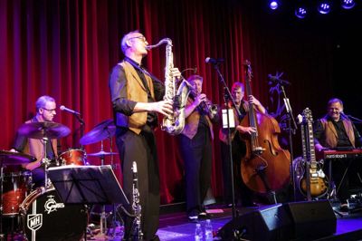 Lørdagens frokostjazz med bandet Creole Catz. Foto: Tom Laursen