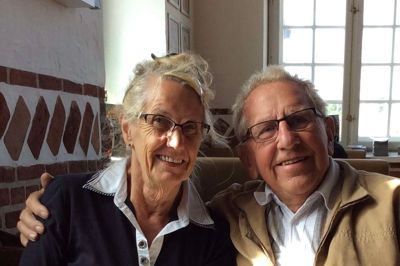 Ketty og Søren Pedersen - onsdag 26. maj er det 65 år siden, de sagde ja til hinanden. Foto: Privatfoto