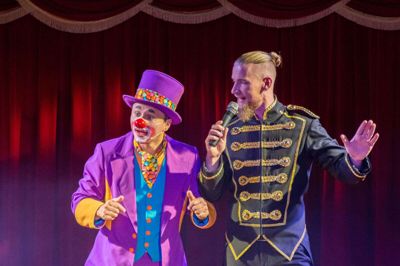 Cirkus Mascot giver forestilling i idrætshallerne i Bording og Brande. Foto: PR-foto