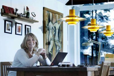 Lotte Stoltenborg fra Fælleslisten erklærede sig i aftes som borgmesterkandidat. Foto: Henrik Ole Jensen