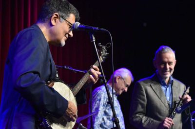Don Vappie er en af USA’s markante jazz-musikere, som man i øvrig før har hørt i Bakkehuset Foto: Bakkehuset