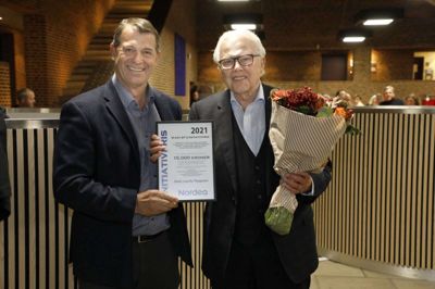 Borgmester Ib Lauritsen (V) og Niels Laurits Thygesen. Foto: Henrik Ole Jensen