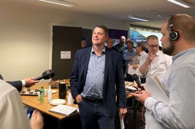 Borgmester Ib Lauritsen (V) kan også kalde sig borgmester efter dette valg. Det stod klary efter en timeland konstituering. Foto: Mathilde Bach Callesen