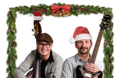 På søndag kan man opleve duoen M&M’s julejazz i Ikast, hvor der generelt er skruet op for musik og juleaktiviteter. Foto: PR-foto