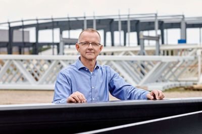 Torben Larsen og Give Steel kan glæde sig over, at Femern-opgaven nu er gået i gang. Foto: PR-foto