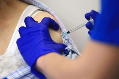 196.958 borgere blev i uge 50 vaccineret mod covid-19 i Region Midtjylland. Foto: Ritzau/Scanpix