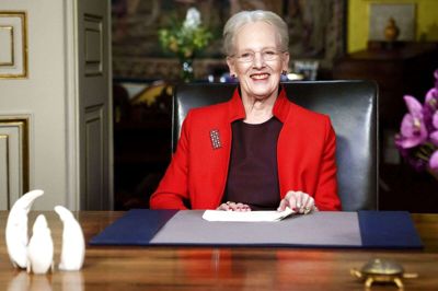 Nytårsaften holdt dronning Margrethe sin 50. nytårstale. Hun er den danske regent, der har holdt flest af slagsen. Foto: Keld Navntoft/ Ritzau Scanpix