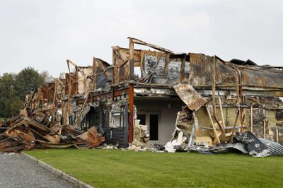 Hele sagskomplekset begyndte med branden på Lene Haus Vej i Ikast. Her halvandet år efter faldt der dom i sagen. Foto: Flemming Hansen