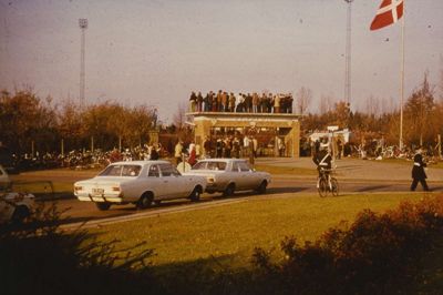Opryknnigen til den bedste række i 1978 var som billede viser lidt af et tilløbsstykke. Foto: Privatfoto