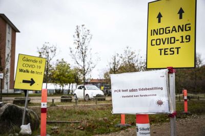 Søndag er sidste dag, hvis man vil have en pcr-test i Brande. Regionen lukker i alt otte testcentre. Foto: Martin Ballund