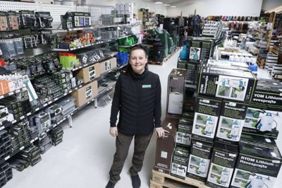 Helle Graversgaard er ny butikschef hos Miljøfoder. Foto: Henrik Ole Jensen