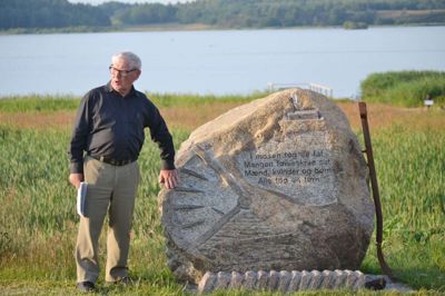 John Juul Eriksen har stået i spidsen for projektet med at samle lokale øjenvidneberetninger fra Engesvang om Anden Verdenskrig. Foto: Privatfoto