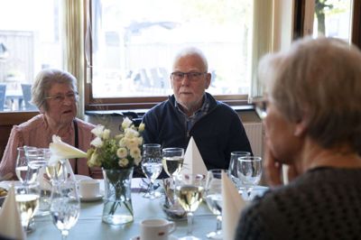 Henning Frier er en aktiv og engageret deltager i Ældresagens arrangementer og har flere gange deltaget i spis-sammen arrangementerne. Foto: Malene Tswai