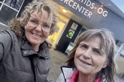 Mette Nielsen og Birgith Langballe, byrådsmedlemmer for Velfærdsdemokraterne i Viborg.