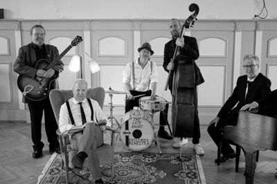 »The Late Night Gentlemen Orchestra« er et nyt navn i Bakkehuset i Ikast og åbner jazzsæsonen på lørdag. Foto: PR
