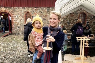 Både små og store kan komme i julestemning på Klosterlund Museum i den kommende weekend.Foto: Klosterlund Museum