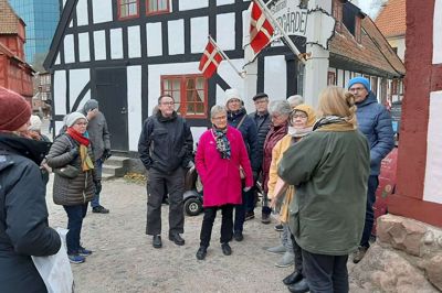 Udflugt for ansatte og frivillige til Den Gamle By i Aarhus. Foto: Hans Jørgen Hansen