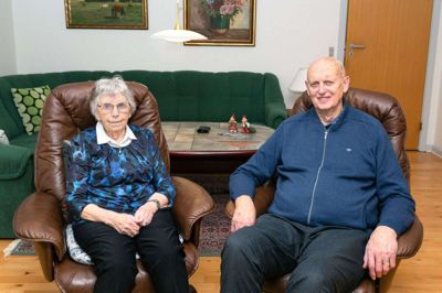 På torsdag er der fest hos Birthe og Vagn Lauritsen, som fejrer både diamantbryllup og fødselsdag. Foto: Linna Grøn