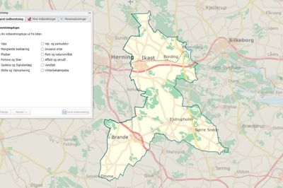 På hjemmesiden Ikast-Brande.dk kan man under »Borgertip« klikke sig ind og på et kort og præcist markere, hvor man har opdaget fejl og/eller mangler. Foto: Screenshot fra ikast-brande.dk