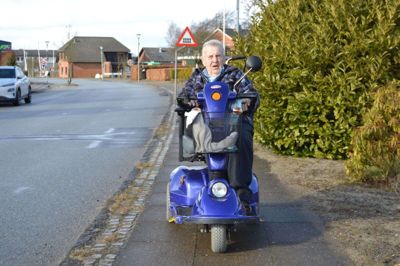 Kristian Jepsen, Engesvang. fylder 100 år 28. marts 2023. Foto: Hans Jørgen Hansen