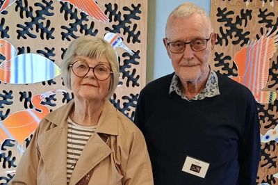 Annie og Evald Asp var for en gangs skyld taget sammen til opera-højskole i Nyborg.