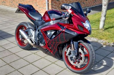 Motorcyklen her blev fundet på bare en times tid. Foto: Privatfoto