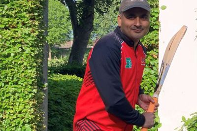 Kampens spiller blev kaptajn Mithilesh Kumar, der scorede et strålende slagfuldt 63 med otte firere. Foto: Privatfoto