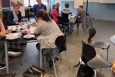 Tirsdag 23. maj blev der sat fokus på undervisningsmiljøer, der tager højde for ordblindhed. Foto: FGU Midt-Vest