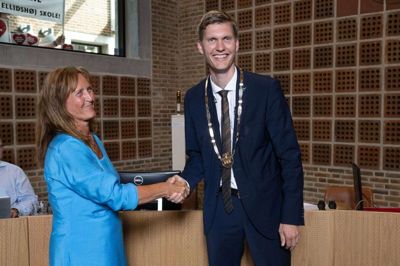 Lasse Frimand Jensen blev indsat som borgmester i Aalborg torsdag.