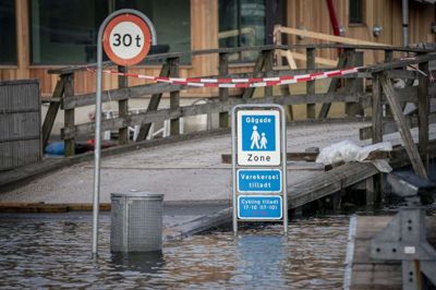 DMI har onsdag udsendt en varsel om "meget farligt vejr" med forhøjet vandstand i den sydlige del af Lillebælt, den vestlige del af Østersøen samt området omkring Køge Bugt. (Arkivfoto).