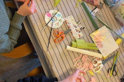 I KFUM og KFUK’s »kreakælder« er der også aktiviteter for børn, men 4. december er det kun for unge over 18 år. Foto: Privatfoto