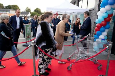 Det er kun et par år siden, at Aldi fejrede sin nye butik i Brande. Nu ser det ud til at blive en Lidl i stedet. Foto: Jørn Deleuran