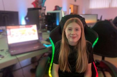 Kathrine Emma Nielsen på 11 år deltog for tredje gang ud af tre mulige i arrangementet.