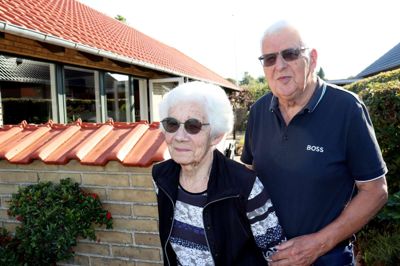 Ingrid og Kurt Arberg Nielsen kan 26. september fejre 60-årsbryllupsdag - også kaldet diamantbryllup.