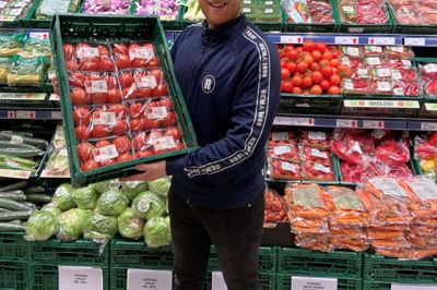 29-årige Jonas Værnholt Carlsen bliver Bordings nye købmand, når Rema 1000 slår dørene op i januar 2025. Foto: PR-Foto