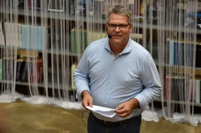 Kulturkonsulent Carsten Jensen håber, at »Hedens Kunst« vil skabe turisme, sætte fokus på lokalt tilhørsforhold og skabe nye fællesskaber.Foto: Ole Jørgensen