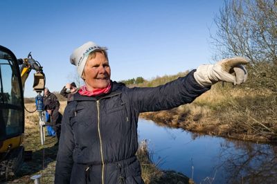 - Den nye boardwalk udvider stisystemet omkring Hjertestien, så man kan gå en kortere eller en lidt længere tur, hvis man er til det. Det gør tilgængeligheden meget bedre, siger Kirsten Hoffmann.