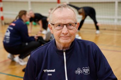 Finn Meldgaard brænder for håndbold og har gennem mange år været meget engageret i Ejstrup/Hærvejens Håndboldklub.