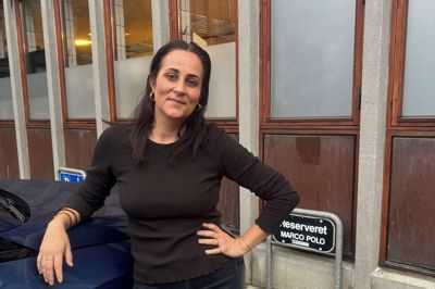 Sandra Marras Gustavussen er medejer af Ristorante Marco Polo på Torvet, men pendler alligevel til arbejde fra Silkeborg.