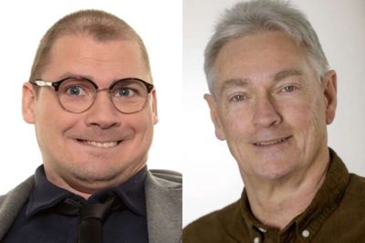 Jacob Guldberg Mortensen (t.v.) og Peter Nowack.