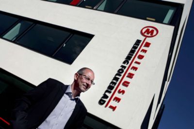 Mediehuset Herning Folkeblads administerende direktør, Alex Nielsen, er ny formand. Foto: Henrik Ole Jensen