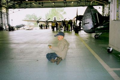 Tyveri fra hangar i Skinderholm. Arkivfoto