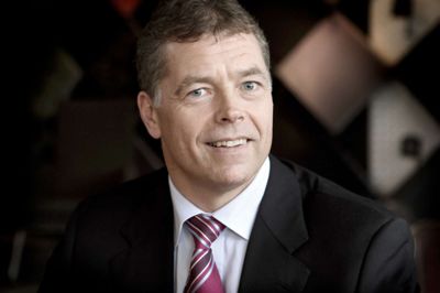 Svend Aage Færch, administrerende direktør i Egetæpper, udtrykker tilfredshed med det seneste årsregnskab i tæppekoncernen. Foto: Henrik Ole Jensen