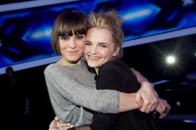 Ida Marie Madsen (tv.) og hendes coach Pernille Rosendahl. Polfoto