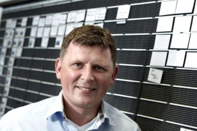 Tony Brøchner. Den administrerende direktør i JFP A/S, Jesper Friis Poulsen, fremhæver, at resultatet for 2011 giver økonomisk råstyrke og tryghed hele vejen rundt.