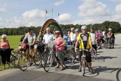 25. juli klokken 10.00 går starten påårets Tour de Ikast-Brande. Billedet er fra touren i 2011, der førte deltagerne rundt i Brande og omegn.