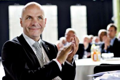 Polfoto. Søren gade er optimistisk på Landbrugets vegne.